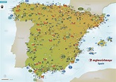 mytouristmaps.com - Interactive travel and tourist map of SPAIN