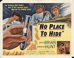 No Place to Hide 1956 Original Movie Poster #FFF-56325 ...