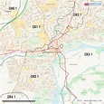 Abingdon-on-thames Vector Street Map