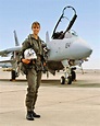 US Navys first female F-14 Tomcat pilot Lt. Carey Lohrenz. [21602700 ...