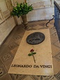 Leonardo Da Vinci Tomb in Chateau D`Amboise Stock Photo - Image of ...