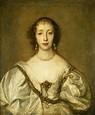 1638 Henrietta Maria by Sir Anthonis van Dyck (Royal Collection) | Grand Ladies | gogm