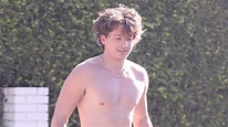 Charlie Puth Goes Shirtless in Colorful Shorts After a Mid-Week Workout ...