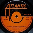 Led Zeppelin – Good Times Bad Times (1969, Vinyl) - Discogs