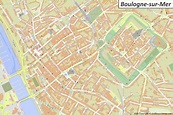 Boulogne-sur-Mer City Centre Map - Ontheworldmap.com