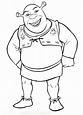 Dibujos de Shrek para colorear - 100 Dibujos para colorear