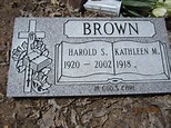 Harold Stewart “Stu” Brown Jr. (1920-2002) - Mémorial Find a Grave