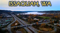 Aerial views of Issaquah, Washington - YouTube