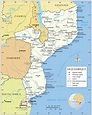 Political Map of Mozambique - Nations Online Project