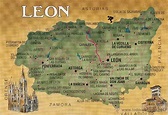 Mapa De Leon España | Mapa