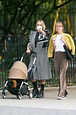 Chloe Sevigny - Out for a walk with her baby and a friend in New York ...