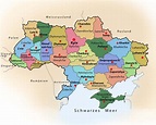 Ukraine: Geografie, Landkarte | Länder | Ukraine | Goruma