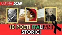 10 Poeti e Scrittori MORTI Italiani (li ricordi tutti?) - YouTube