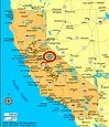 Where Is Yosemite National Park In California Map | Cities And Towns Map