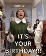 Elf Funny Happy Birthday GIF | GIFDB.com