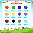 Names Of Colors | Color Names List