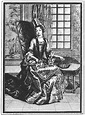 1687 Anne Chabot de Rohan Princesse de Soubise with peg solitaire by ...