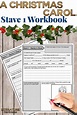 A Christmas Carol Worksheet Stave 1 | AlphabetWorksheetsFree.com