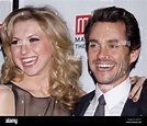 Nina Arianda and Hugh Dancy Opening night after party for the Manhattan ...