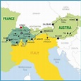 Map Of Austria And Switzerland - TravelsFinders.Com