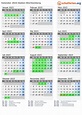 Kalender 2023 + Ferien Baden-Württemberg, Feiertage