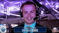 Brendan Burke Is The New Voice Of The New York Islanders