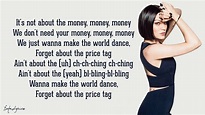 Jessie J - Price Tag (Lyrics) feat. B.o.B - YouTube