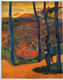 Blue Trees - Paul Gauguin Paintings | Paul gauguin, Painting, Oil painting