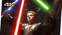 Obi-Wan & Anakin vs Conde Dooku | Star Wars - El Ataque De Los Clones ...