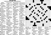Free Nyt Crossword Puzzles Printable - Printable Form, Templates and Letter
