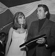 Pop singer Nancy Sinatra and producer Lee Hazlewood attend an event ...