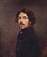 Self-portrait, c.1840 - Eugene Delacroix - WikiArt.org
