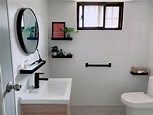 浴室改造翻新僅花2萬元！神人裝修DIY傳統衛浴變身現代極簡風