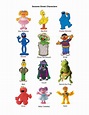 sesame street character pics - Google Search | Pieces and parts ...