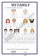 my family - ESL worksheet by artegmis