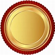Seal Badge Red Gold Png Clip Art Image Gallery Yopriceville High ...