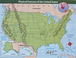 Printable Map Of Us Mountain Ranges - Printable US Maps