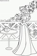 Dibujos de la Bella Durmiente (Princesa Disney) para Colorear