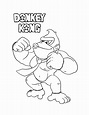 Donkey Kong Coloring Pages - Best Coloring Pages For Kids