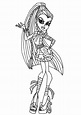Monster High #27 (Películas de animación) – Páginas para colorear