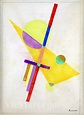 Russian Avant-garde watercolor painting Ivan Kliun Suprematist Futurism ...