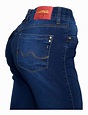 Calça Feminina Loopper Jeans Desfiado Na Barra | Parcelamento sem juros