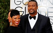 Actor Chris Tucker and his wife anchor Cynne Simpson and Destin ...