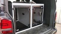 DB17 - Large Van Single Dog Transport Cage | Dog Box UK