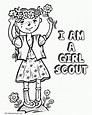 Girl Scout Coloring Printable Coloring Pages
