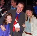 British model Twiggy Lawson with her husband Leigh Lawson and daughter ...