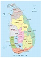 Mapas de Sri Lanka - Atlas del Mundo