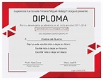 Diploma para editar de manera simple (descarga gratuita) - AlexDuve