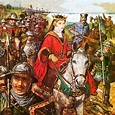 Queen Isabella invading England stock image | Look and Learn