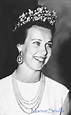 Princess Maria Gabriella of Savoy/Italy, wearing a tiara of diamond ivy ...